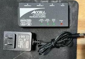K078C-005B ACCELL Hdmi Splitter Amplifier