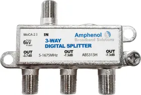 445036588543 AMPHENOL Digital Coaxial Splitter Moca