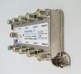 IPA1008DL-RSVF AMPHENOL Cable Splitter Amplifier Power Supply #3