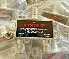 2-WAY-HORIZONTAL ANTRONIX Splitter Ports