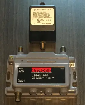 ARA1-15-EQ ANTRONIX Amplifier Forward Coaxial Coax Boost