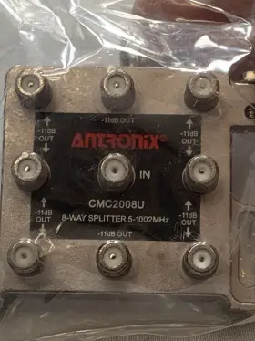 CMC2008U ANTRONIX Cable Tv Splitter Coaxial
