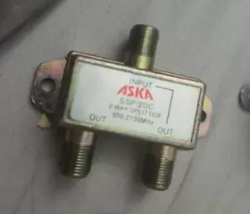 SSP-2DC ANTRONIX Cable Coax Tv Splitters Separator Aska #2