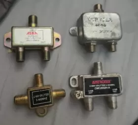 SSP-2DC ANTRONIX Cable Coax Tv Splitters Separator Aska