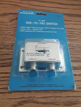 151254 ARCHER Vcr Tv Fm Switch