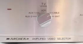 2020849 ARCHER Radioshack Tandy Amplified Video Selector Ac #3