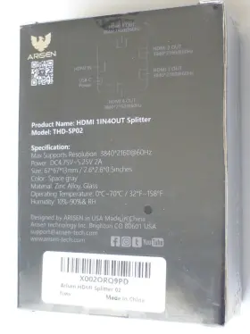 THD-SP02 ARISEN Hdmi Splitter #3