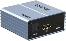 AT-HA12 ARVITEK Hdmi Audio Extractor Optical Adapter Splitter