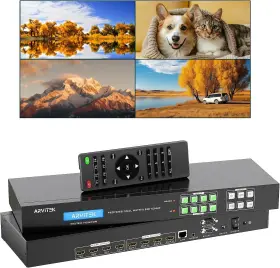 AT-HD44L-2 ARVITEK Hdmi Matrix Switcher Web Gui Audio Lan Ir
