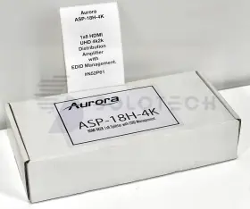 ASP-18H-4K AURORA Hdmi Uhd Distribution Amplifier Edid Mgmnt