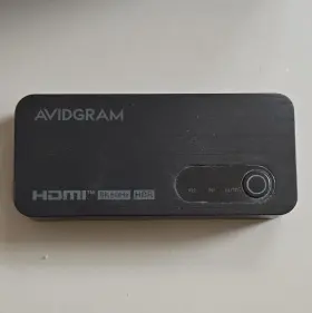 Avidgram Ag5sw21s Hdmi Switch 2x1 8k60hz Hdr 2-way For Cable Projector Adapter