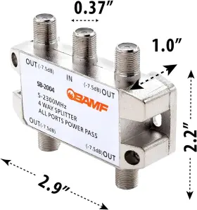 4330165795 BAMF MANUFACTURING Coax Cable Splitter Directional #3