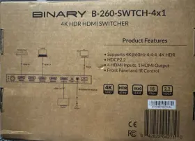 B-260-SWTCH-4X1 BINARY Splitters Combiners #2