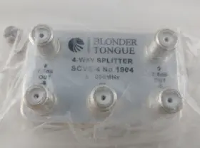 SCVS-4 BLONDER TONGUE Coaxial Splitter