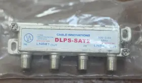 Cable Innovations Dlps-sat2 Drop Line Surge Suppressor For Dual Satellite Feeds