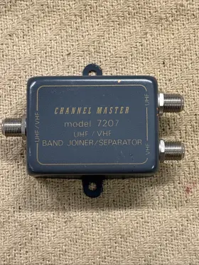 7207 CHANNEL MASTER Splitter Joiner Separator