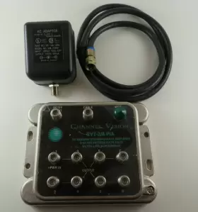 CVT-2-8 CHANNEL VISION Pia Amplifier Power Supply