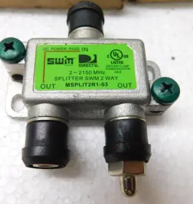 MSPLIT2R1 DIRECTV Swm Splitter Label Dvr