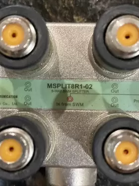 MSPLIT8R1-02 DIRECTV Swm Splitter Label #2