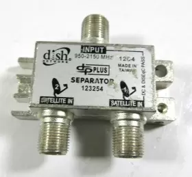 123254 DISH NETWORK Dp Separator Satelline Line Connector