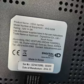 HVS5208HVS5204 DZONEI Uhd Hdmi Splitter #3