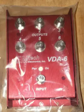 VDA-6F EM TECH ELECTRONICS Emtech Video Distribution #2
