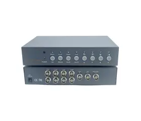 EV-CQ208 EVERTECH Channel Analog Cctv Video Multiplexer Quad