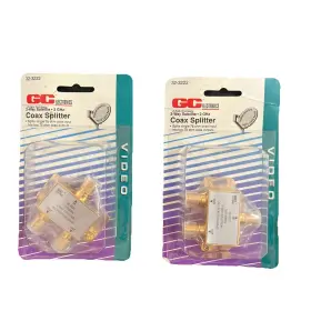 32-3222 GC ELECTRONICS Coax Splitter Single Split Outputs