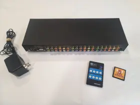 SW204HD GE Ce Labs Matrix Switch Game Video Digital Rca Audio