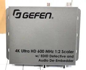EXT-UHD600A-12-DS GEFEN Ultra Scaler Edid Detective Audio