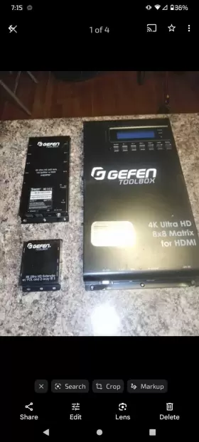 GTB-UHD600-I8S-RT GEFEN Toolbox Ultra Splitter Hdr Hdmi #2