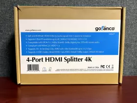 GF-SPLITTER4P1847 GOFANCO Hdmi Splitter