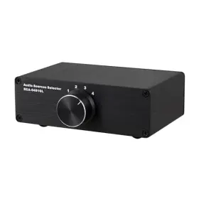 0401GL HOOZILIC Rca Audio Signal Switch Box Manual Passive