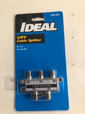 85-032 IDEAL Catv Cable Splitter