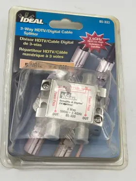 85-333 IDEAL Hdtv Digital Cable Satellite Splitter #2