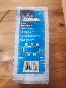 86433 IDEAL Catv Cable Splitter Pack