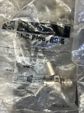 IA-3634 IDEAL Bnc Plug Awg #2