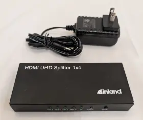 097584 INLAND Hdmi Splitter Audio Video