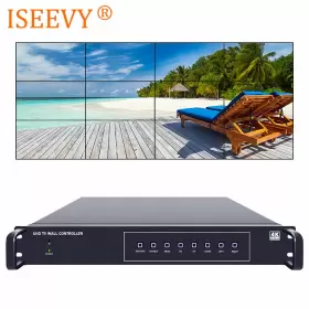 ISV-TWC12-4K60 ISEEVY Uhd Video Wall Controller Hdmi Dp Tvs