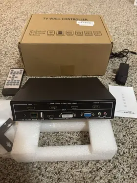 ISV-TWC4-232 ISEEVY Channel Tv Video Wall Controller Hdmi Dvi