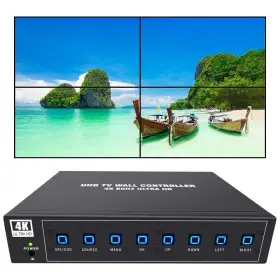 ISV-TWC4-4K60N ISEEVY Uhd Video Tv Wall Controller Splicing