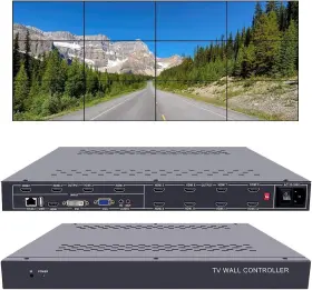 ISV-TWC9-232 ISEEVY Channel Tv Video Wall Controller Hdmi Dvi