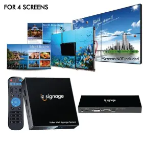 ISV-TWC12-232 IZSIGNAGE Video Wall Digital Signage Hdmi