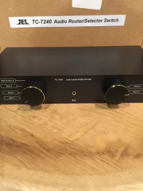 TC-7240 JEC Rca Phono Line Router Audio Switch Selector #2