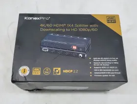 SP1X4SL18G KANEXPRO Ultraslim Splitter Display