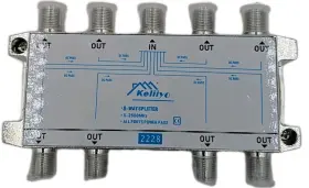 2228 KELIIYO Coaxial Cable Splitter Satellite Tv Catv Antenna