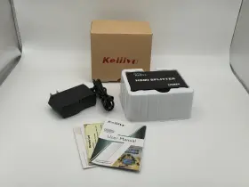 X001LOE4UJ KELIIYO Hdmi Splitter Ultra Distributor Box