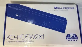 KD-HDSW2X1 KEY DIGITAL Phantom Inputs Hdmi Video Switcher #2