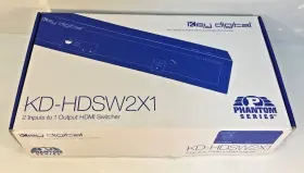 KD-HDSW2X1 KEY DIGITAL Phantom Inputs Hdmi Video Switcher