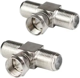 445022421403 KOSTONA Coax Cable Splitter Combiner Adapter Tv